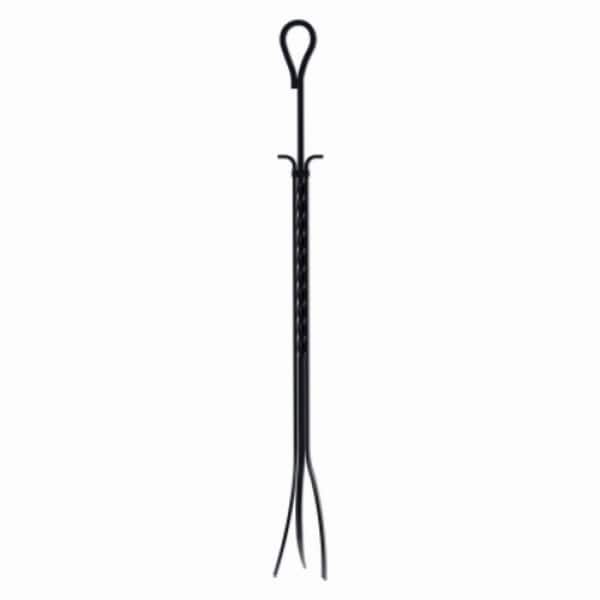 Shop Panacea 15513 Twisted Steel Fireplace Tongs Black 37 Free
