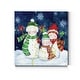 preview thumbnail 1 of 8, Festive Lights I-Premium Gallery Wrapped Canvas - Ready to Hang - Multi-Color