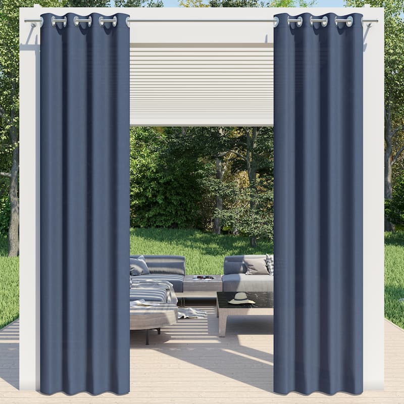 Corvus Gambia Sunbrella Outdoor Window Curtain (1 Panel)