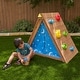 preview thumbnail 6 of 9, A-Frame Wooden Hideaway & Climber Toddler Climbing Toy