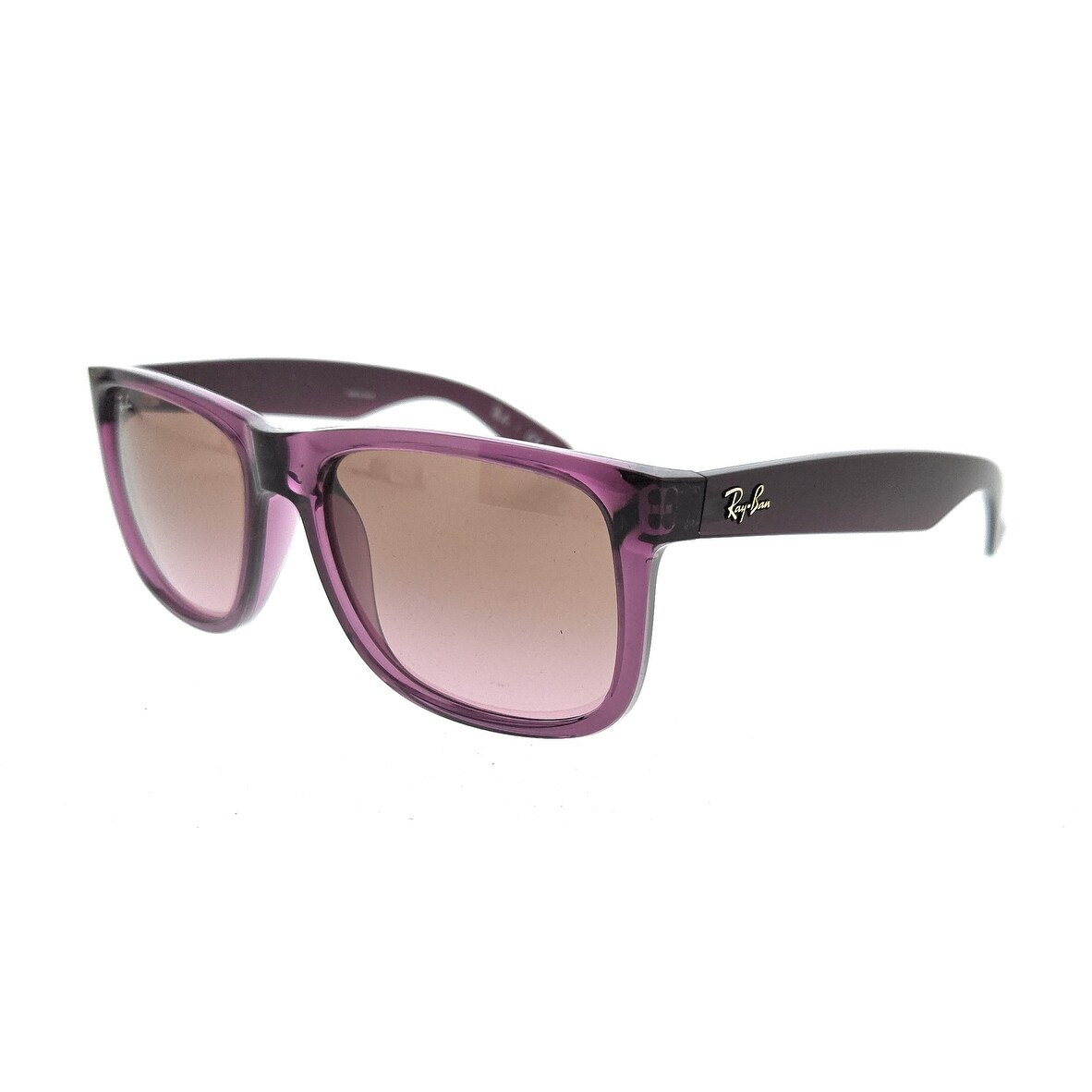 Ray- Ban 0RB4165 659514 Justin Transparent Violet Square