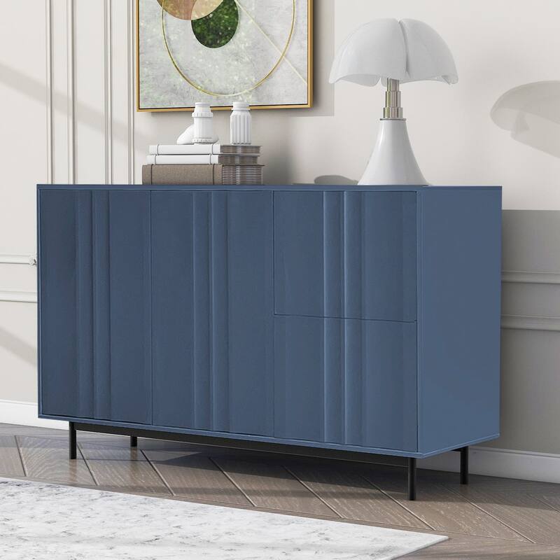29.50 in. H Storage Cabinet with Adjustable Shelves - 47.20" x 15.7"