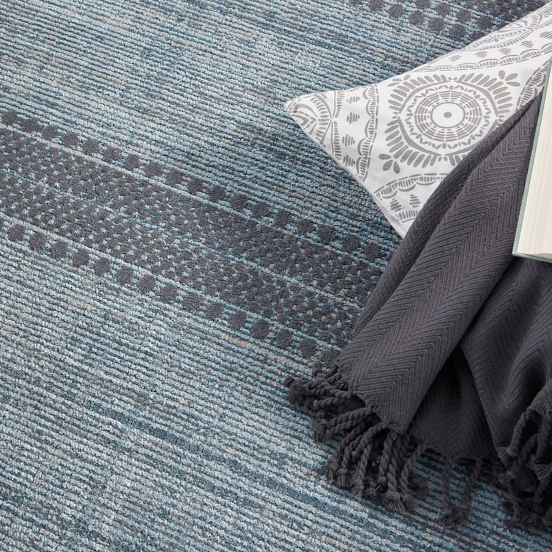 Nourison Asilah Scandinavian Boho Stripe Area Rug