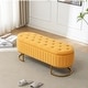 preview thumbnail 14 of 120, Velvet Storage Bench for Bedroom