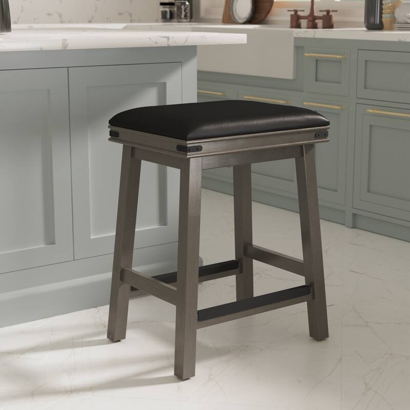DTY Indoor Living Cortez Bonded Leather Counter or Bar Stool