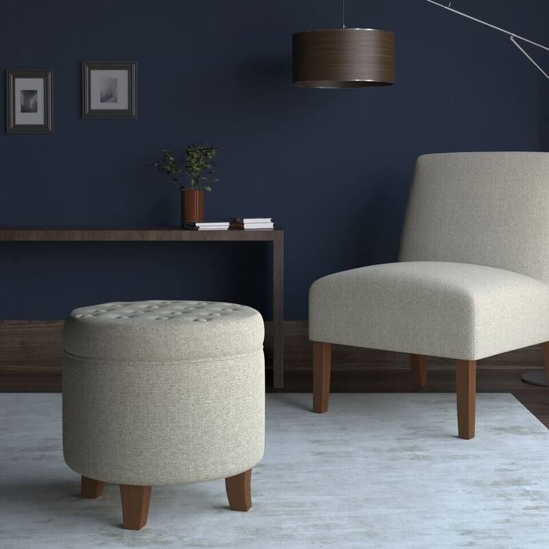 Carson Carrington Melahverfi Boho Tufted Storage Ottoman