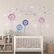 preview thumbnail 1 of 5, Live Simply with Butterflies Kids Wall Stickers Nursery Decals DIY Art - Multi