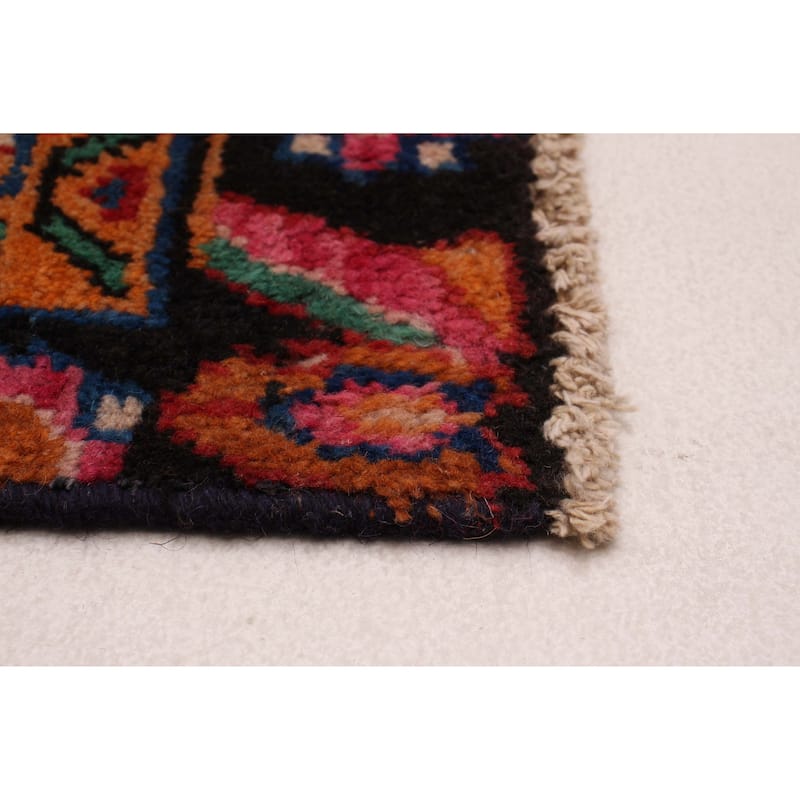 ECARPETGALLERY Hand-knotted Andelz Red Wool Rug - 3'5 x 12'11