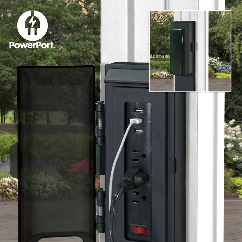 Backyard Discovery Hawthorne 14x10' Galvanized Steel Pergola w/ Canopy