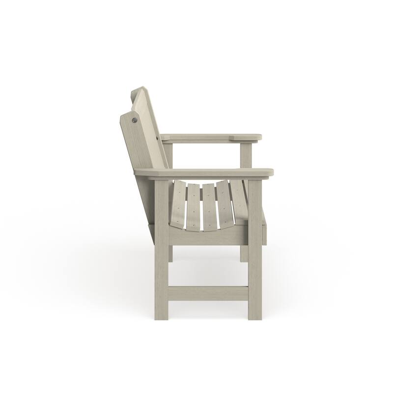 HIGHWOOD Lehigh 5-foot Eco-friendly Synthetic Wood Garden Bench