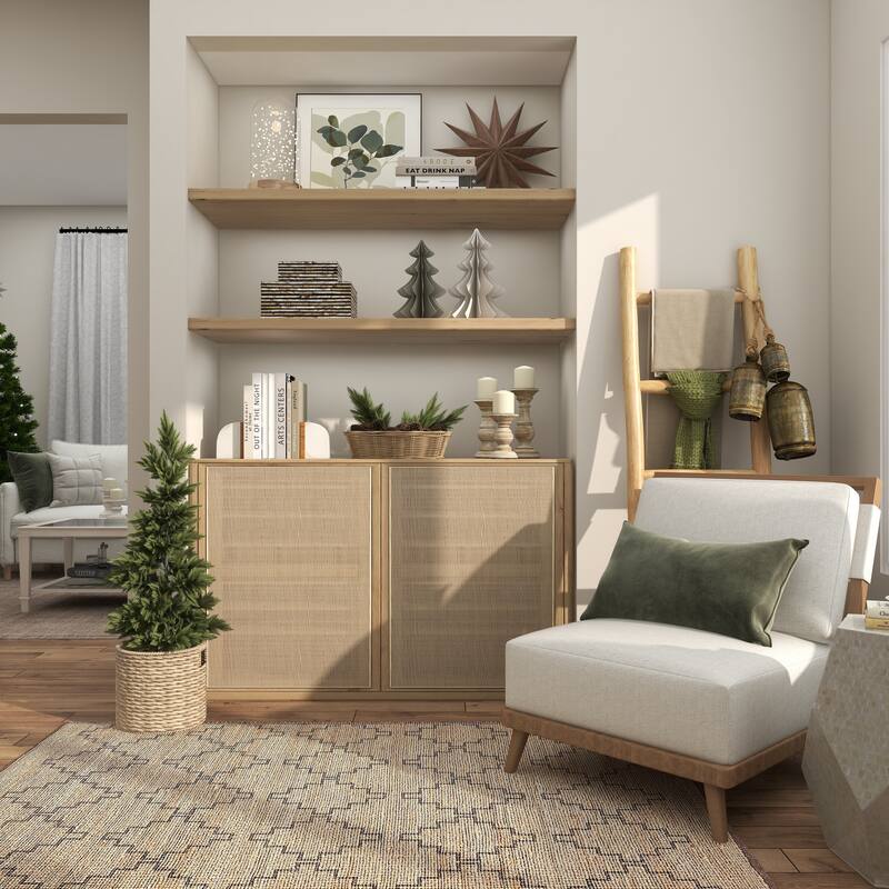 White Marble 5 lbs Decorative Bookends with Wood Details (Set of 2)