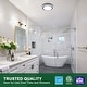 preview thumbnail 14 of 19, Akicon Bathroom Fan with Light, 90 CFM, 1.5 Sones Exhaust Fan, Dimmable 3CCT LED Light with Night Light