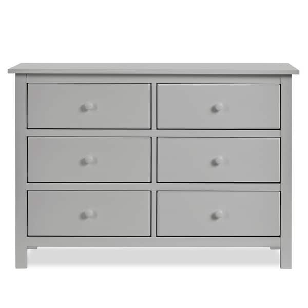dream on me dresser grey Dream On Me Universal Double Dresser in Metallic Grey Model #599-MGREY