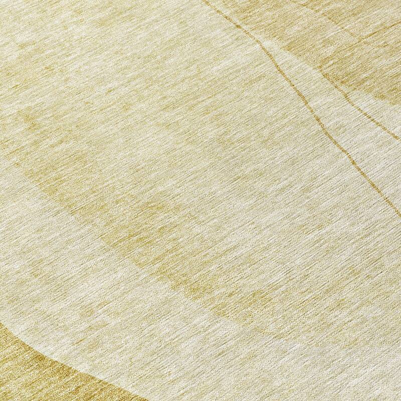Machine Washable Indoor/ Outdoor Chantille Modern Abstract Rug