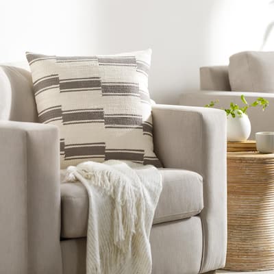 Lars Woven Throw Pillow