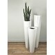 preview thumbnail 5 of 3, Lux Slim Cone Fiberglass Planter