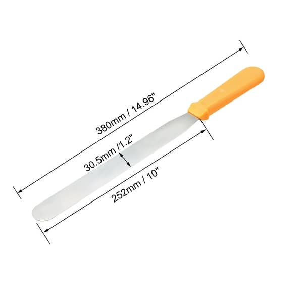 Straight Icing Spatula Stainless Steel 10inch Cake Decorating Frosting