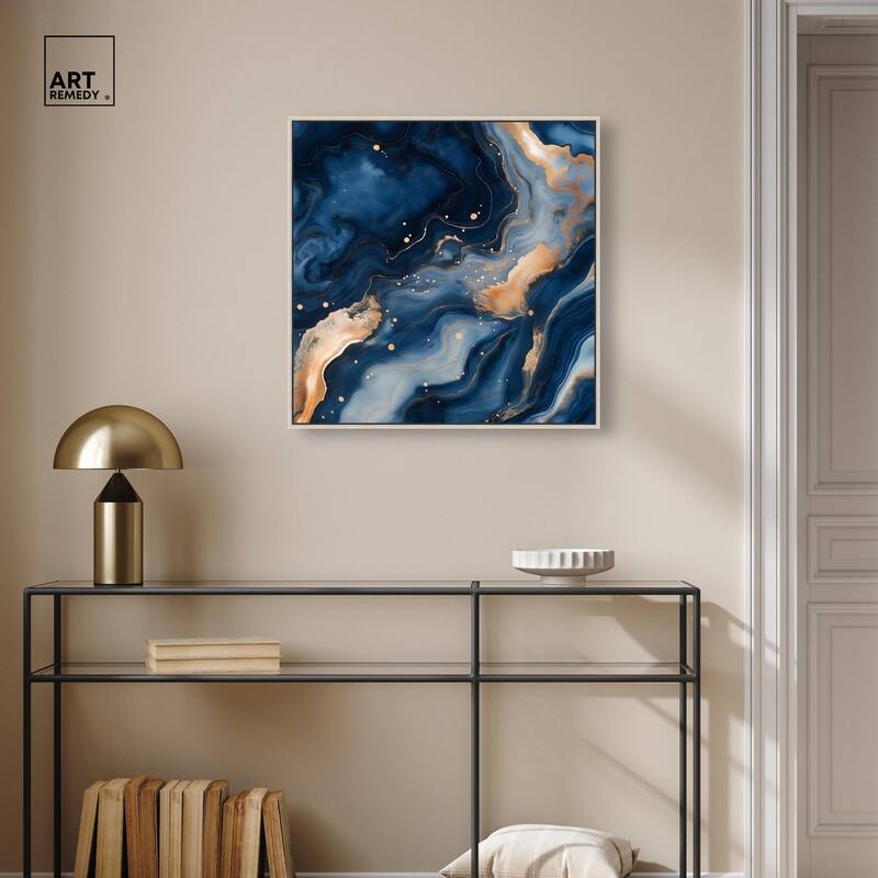 Deep Sea Geode III Canvas by Art Remedy