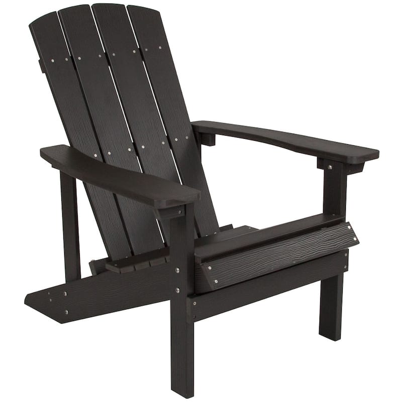 Outdoor All-Weather Poly Resin Wood Adirondack Chair