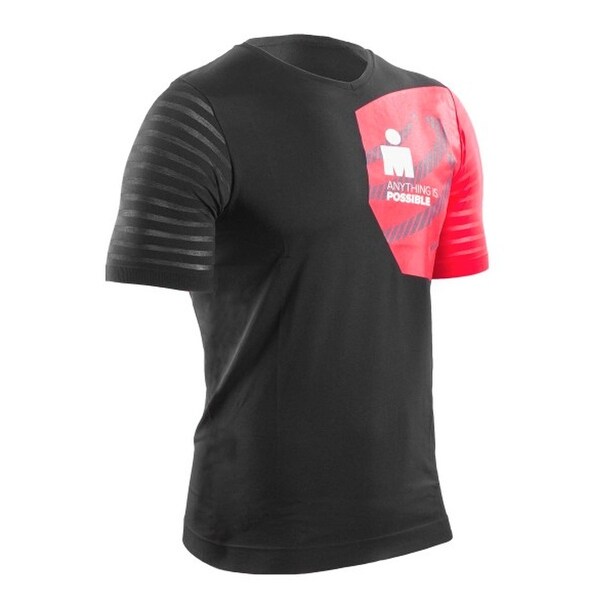 Compressport Men's Ironman 2017 Technical Training Short Sleeve Shirt - TSTN-IM17