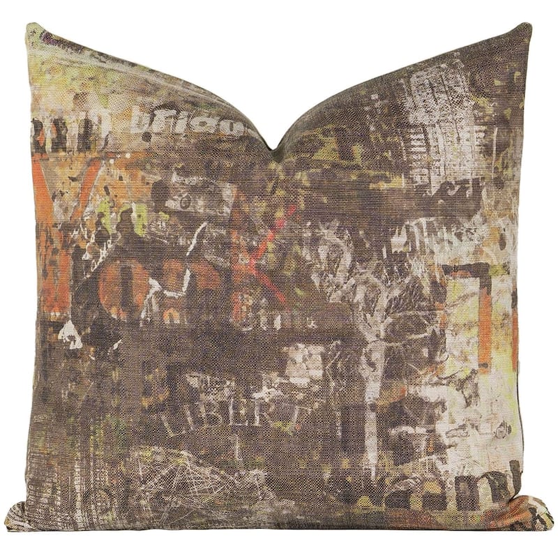Metropolitan Artist-style Throw Pillow