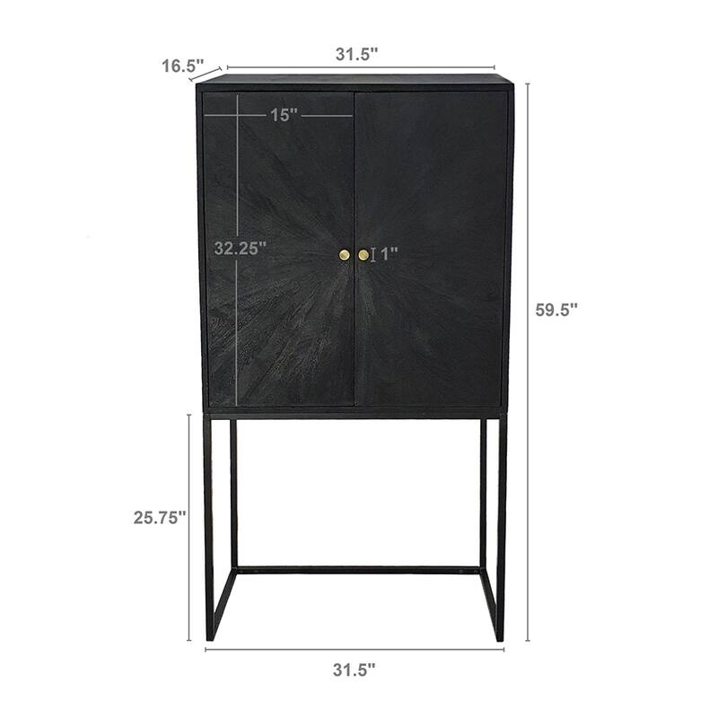 Charming Cabinet with Stylish Design and Versatile Functionality
