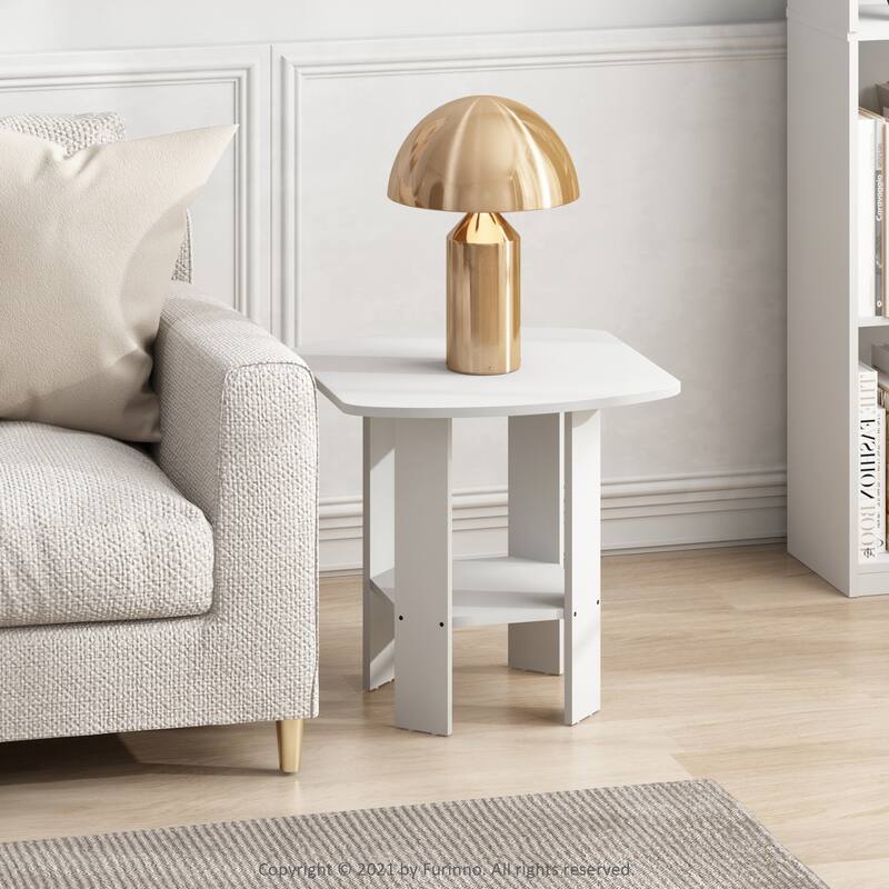 Furinno Simple Design End/SideTable, Set of 2