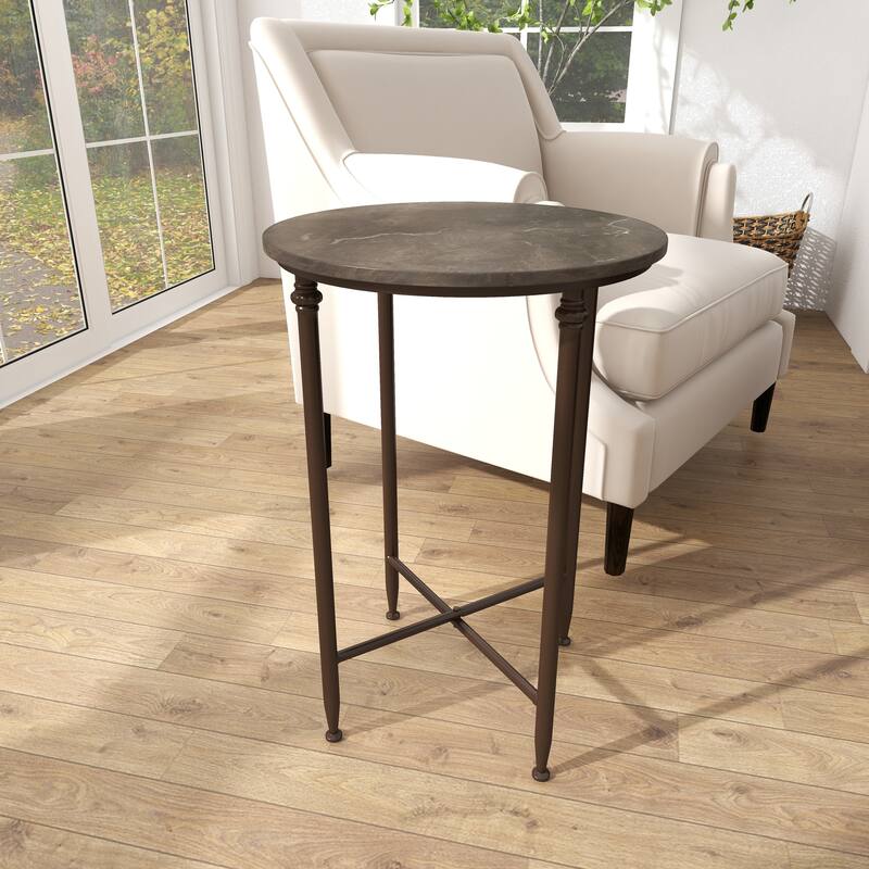 Wood 1 Drawer Accent Table - Cream - Roche River Decor