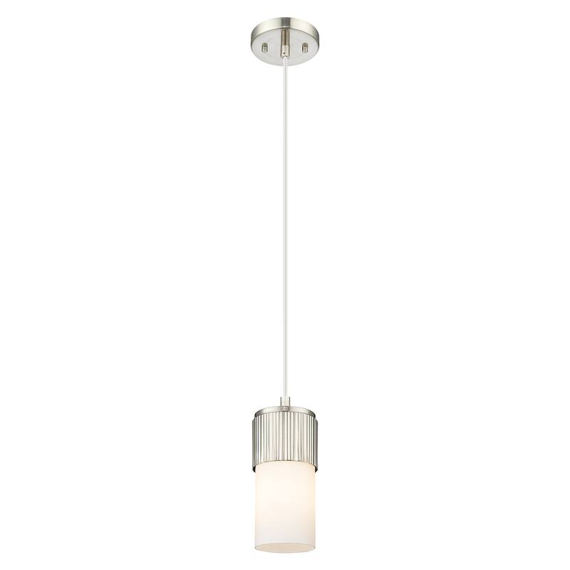 Innovations Lighting 428-1P-G428-7WH Bolivar 7" Tall Mini Pendant with