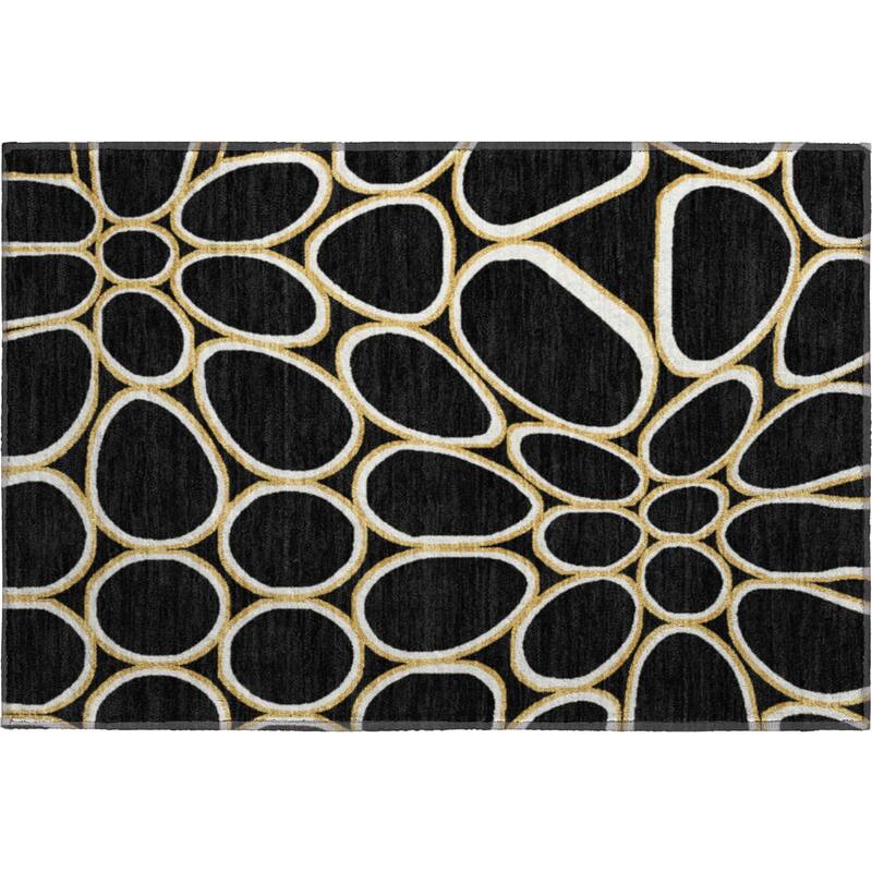 Premium Washable Super Soft Contemporary Bubble Mayfield Rug
