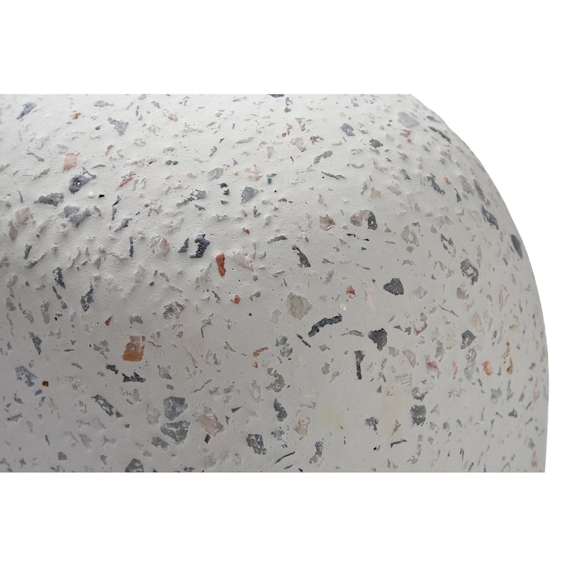 Renwil Bruno Indoor Terrazzo Bookends, White Speckled