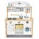 preview thumbnail 10 of 8, Gymax Kids Play Kitchen Set Wooden Pretend Toy w/Microwave Oven &
