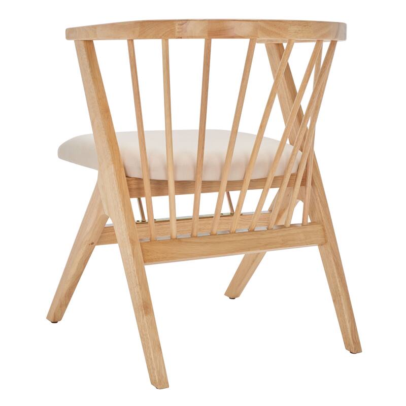 SAFAVIEH Carlota Spindle Dining Chair (Set of 2) - 23" W x 23" D x 30" H - 22Wx22Dx30H