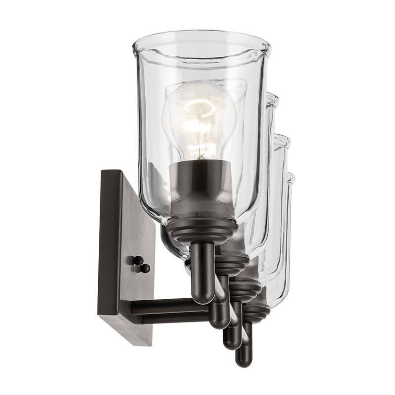 Kichler Lighting Shailene Bathroom Vanity Light with Clear Glass