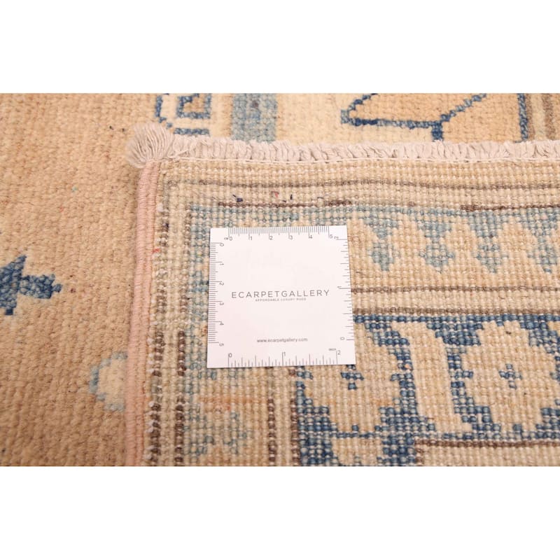 ECARPETGALLERY Hand-knotted Finest Ghazni Brown Wool Rug - 9'10 x 13'11