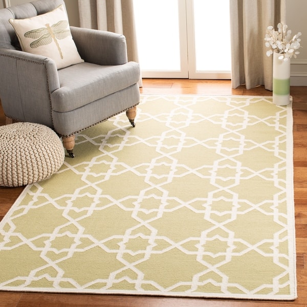 slide 1 of 51, SAFAVIEH Handmade Flatweave Dhurries Melodie Modern Wool Rug