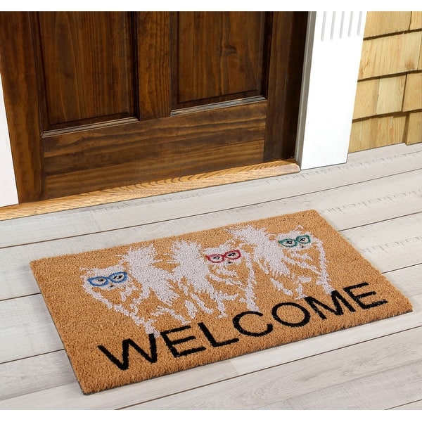 Large Doormat, Boho Doormat, Modern Doormat, Extra Large Welcome