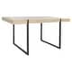 preview thumbnail 36 of 37, SAFAVIEH Cael Modern Industrial Farmhouse Dining Table - 59 in. W x 33 in. D x 30 in. H