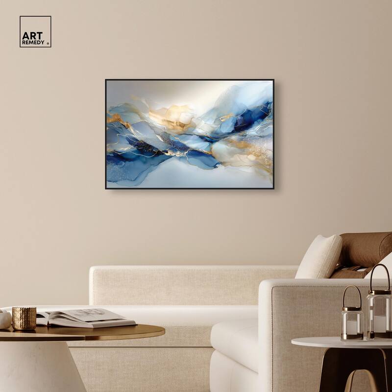 Postmodern Flow I Canvas by Art Remedy