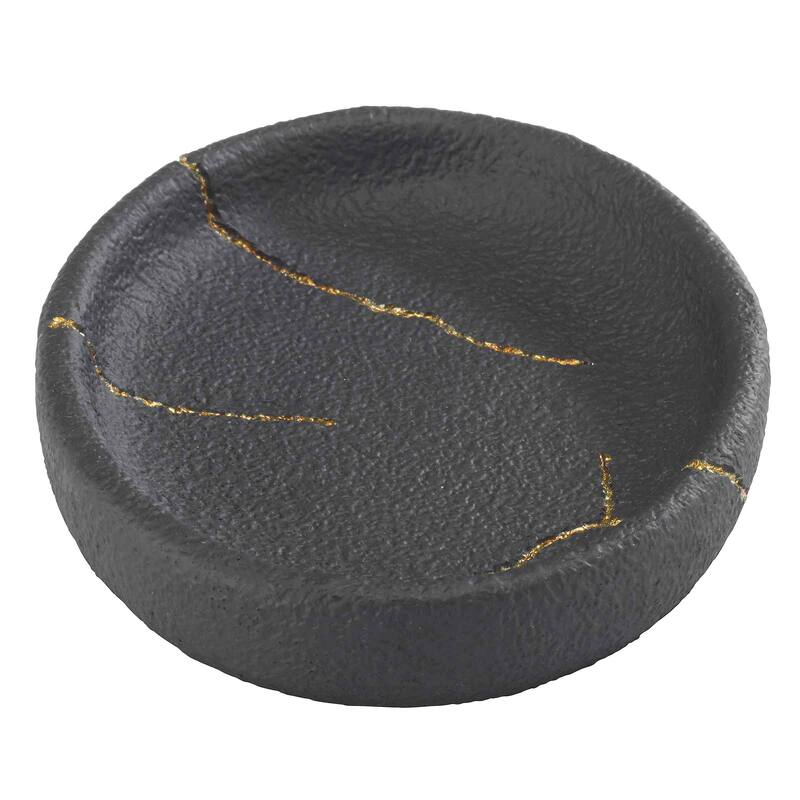 Nicole Miller Sydney Soap Dish - Black - Soap Dish
