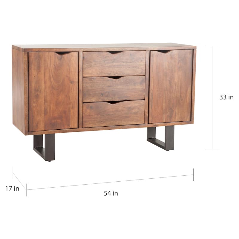 Belfrie Acacia Wood Sideboard