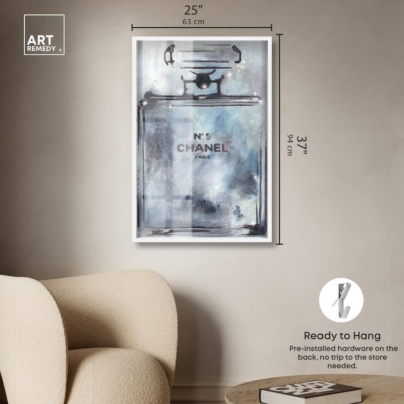 Doll Memories - Grey Perfume Shadowbox by Art Remedy