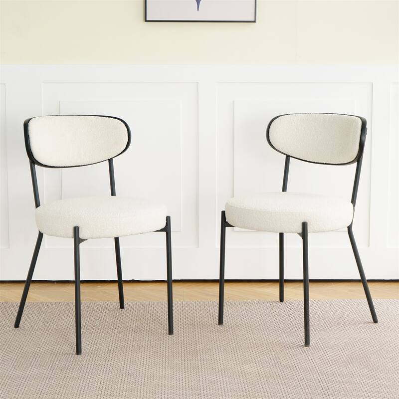 Teddy Velvet Dining Chair Set of 2