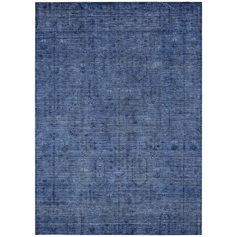 HomeRoots Southwestern Transitional Rectangle Outdoor Rug