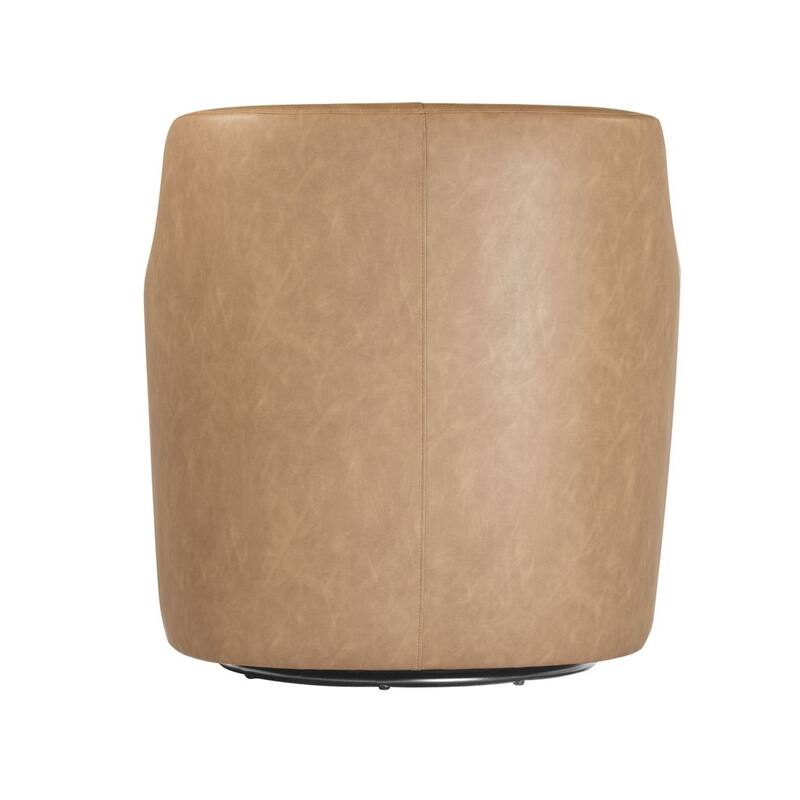 HomePop Upholstered Swivel Accent Chair