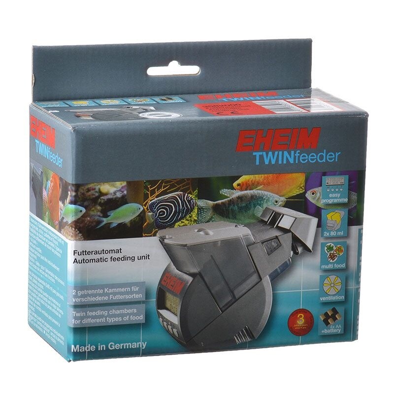 Shop Eheim Twin Feeder Automatic Feeding Unit 1 Pack Free
