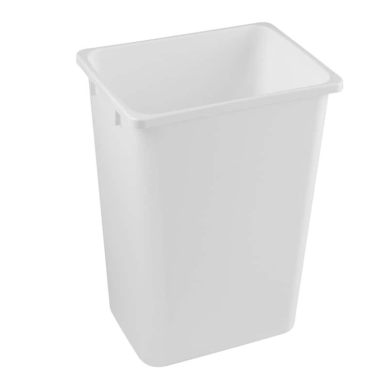 Kessebohmer 52 Qt (13 Gallon) Waste Container for Cabinet Pull Out - White