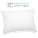 preview thumbnail 3 of 23, Nestl 100% Cotton Cover Premium Plush Down Alternative Bed Pillow