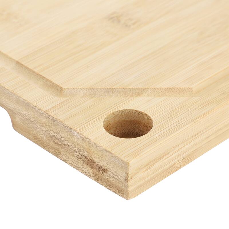 MegaChef 17.5 x 12 Inch Bamboo Wood Cutting Board