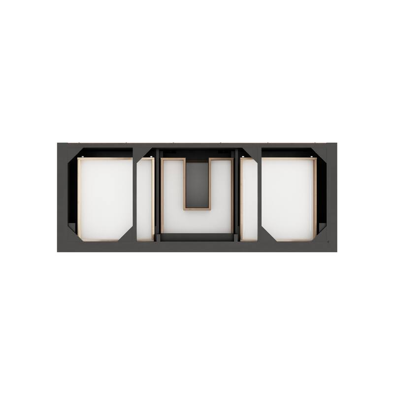Brookfield 60S" Single Vanity, Black Onyx